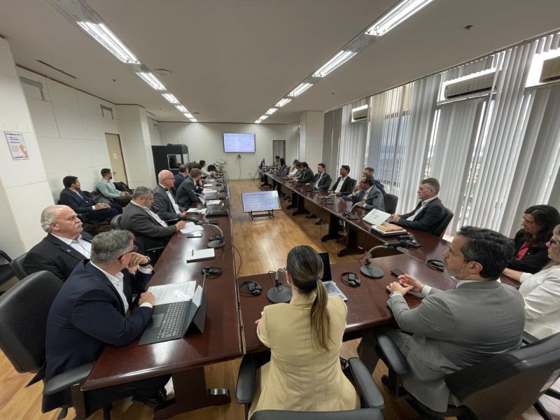 Reunião de apresentação do Hub Gaia-X com autoridades em Brasília